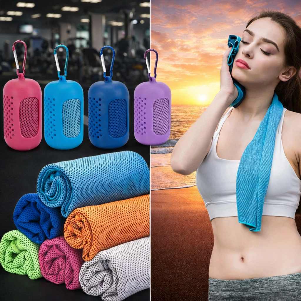 Schnelltrocknendes Sportkühltuch